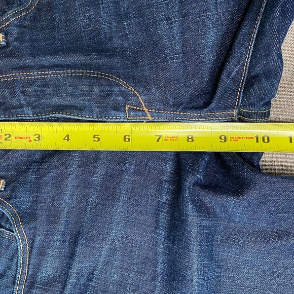 Levi's Made Crafted Tack Slim Denim Jeans Men's 29 Low Rise Blue Shyler Cut USA - Picture 13 of 16